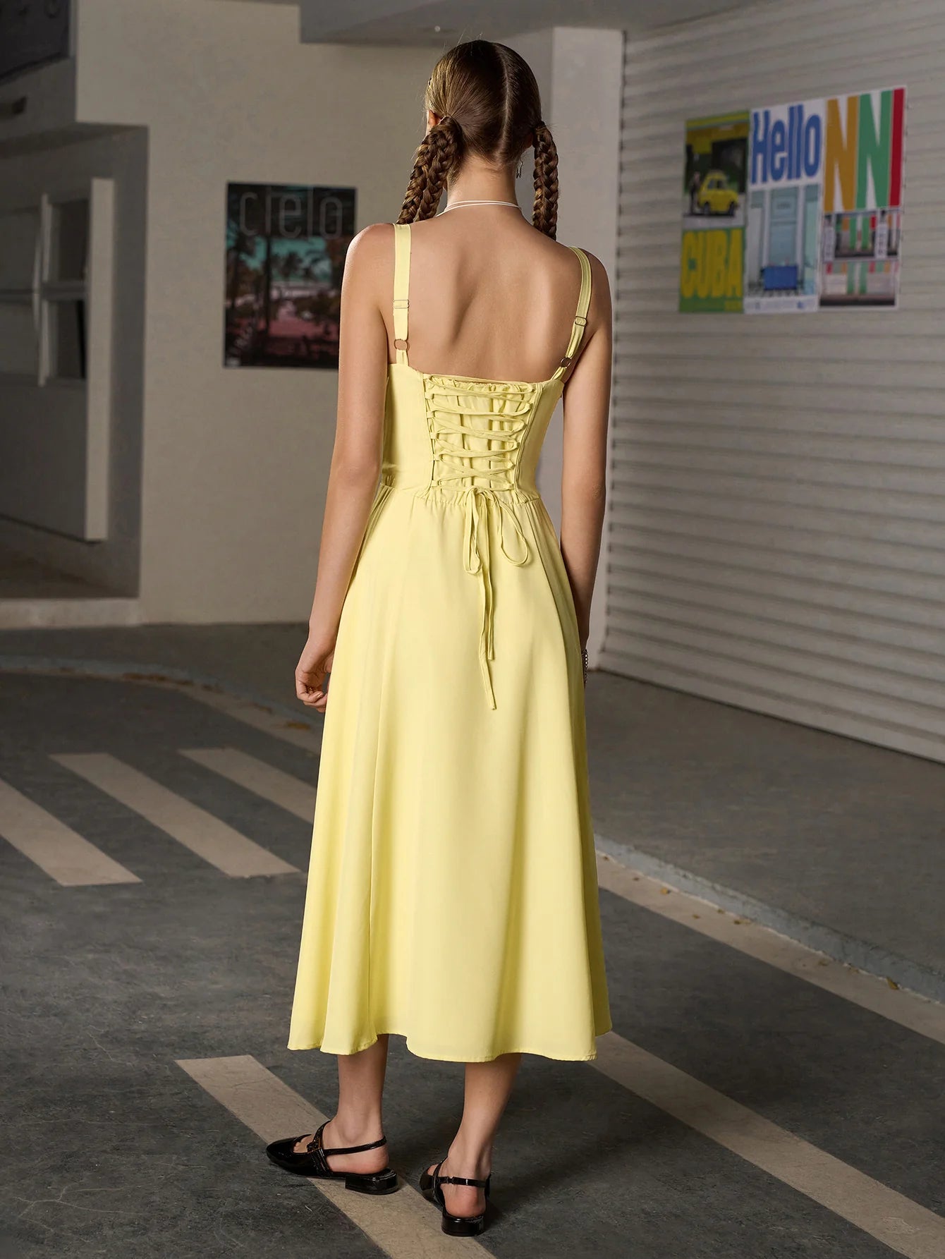 BELLE MIDI DRESS