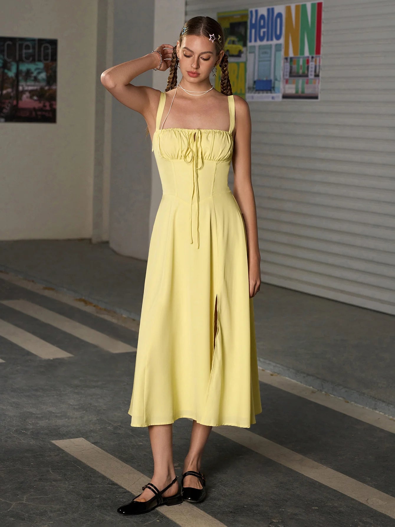 BELLE MIDI DRESS